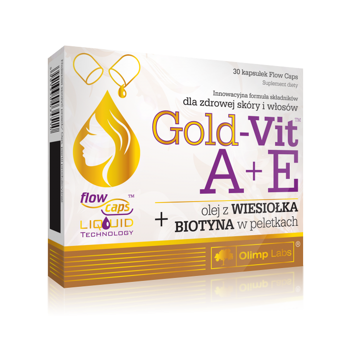 Gold-Vit A+E™ z wiesiołkiem i biotyną